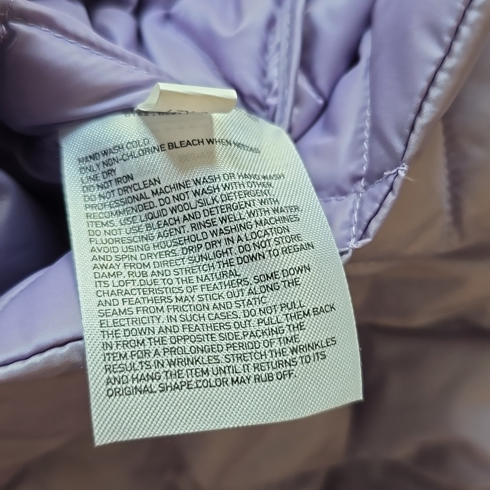 Uniqlo Women's Quilted Jacket - Lavender - Picture 14 of 16